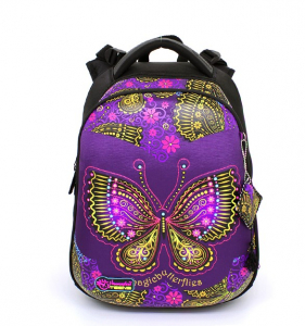     Hummingbird Purple Butterfly T85